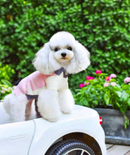 Load image into Gallery viewer, Tri-coloured Polo- Grey/ Pink