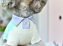 Load image into Gallery viewer, Tri-coloured Polo- Purple/ Blue