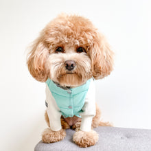 Load image into Gallery viewer, Reversible Puffer Vest - Tiffany Blue/ Grey