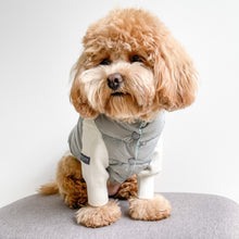 Load image into Gallery viewer, Reversible Puffer Vest - Tiffany Blue/ Grey