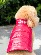 Load image into Gallery viewer, Reversible Puffer Vest - Red/Deep Navy