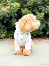 Load image into Gallery viewer, Button-Hood Sweater - White