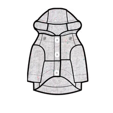 Load image into Gallery viewer, Button-Hood Sweater - Grey
