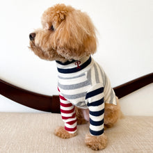 Load image into Gallery viewer, Stripe Skivvy - Red/White Body
