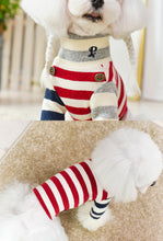 Load image into Gallery viewer, Stripe Skivvy - Red/White Body
