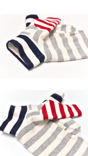 Load image into Gallery viewer, Stripe Skivvy - Grey/White Body
